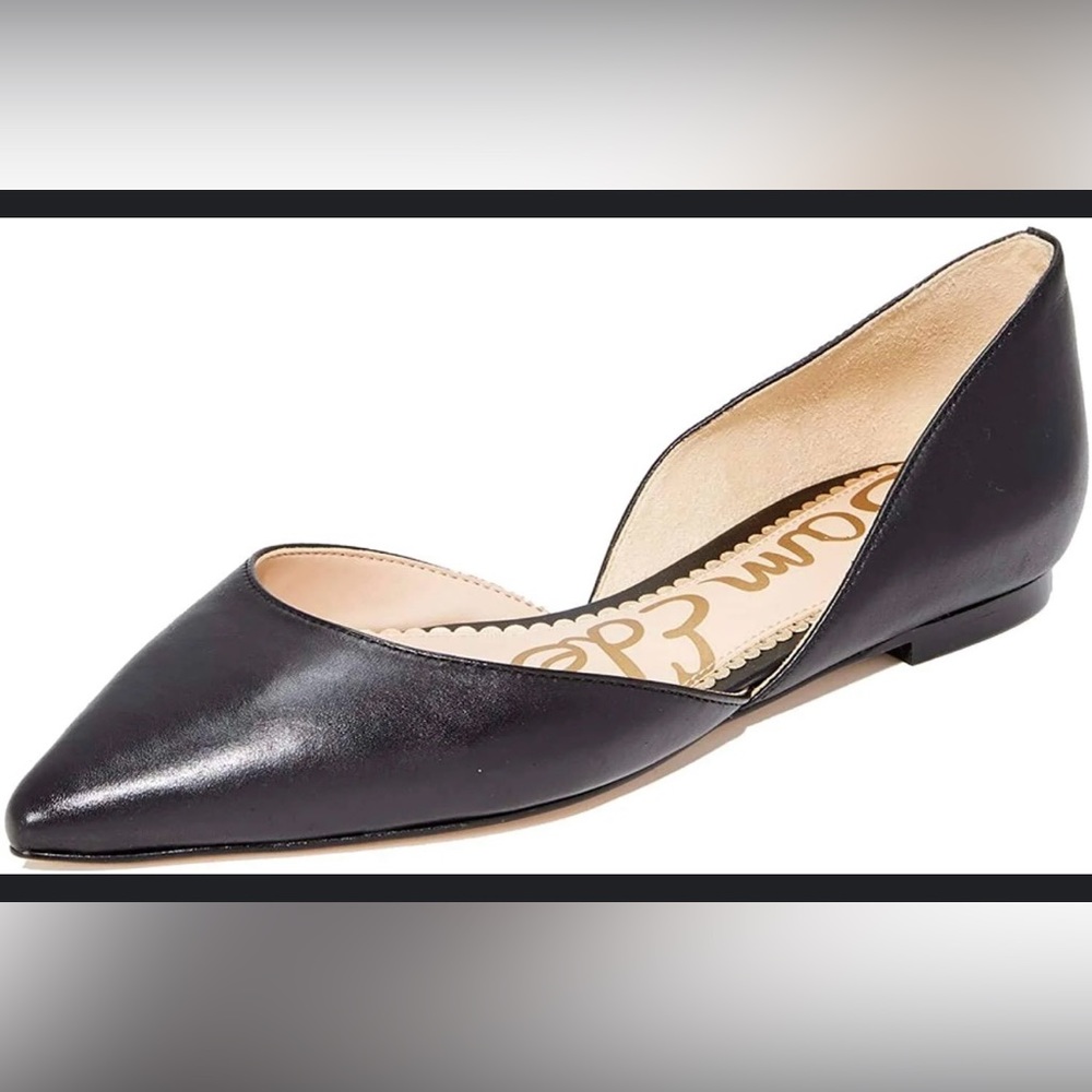 Sam Edelman Rodney Flat Black - Women US 6/ EU 36